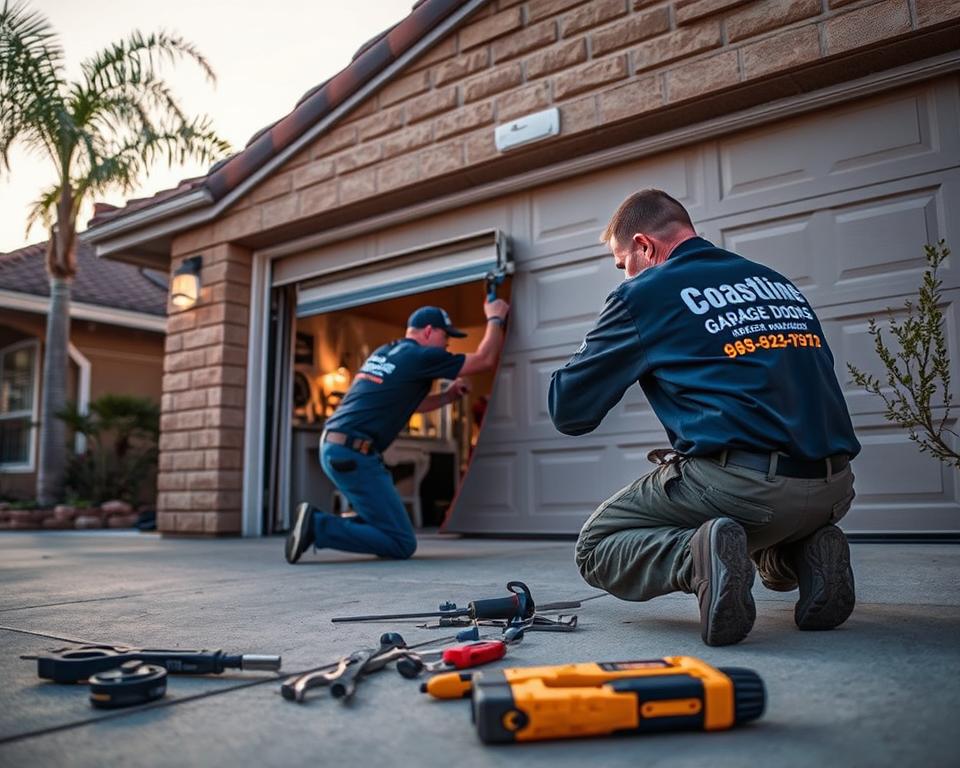 emergency garage door repair  Brea CA