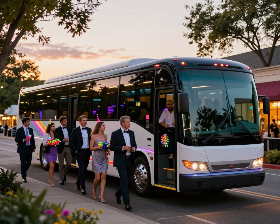 Charter Bus Highlands Ranch Colorado
